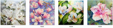 Image of PASTEL FLOWERS SERIES Diamond Painting Kit - DAZZLE CRAFTER