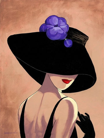 Image of PARISIAN LADY Diamond Painting Kit - DAZZLE CRAFTER