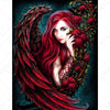 FEATHER BRAID GIRL Diamond Painting Kit - DAZZLE CRAFTER